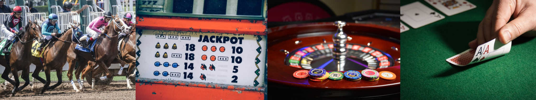 gambling collage