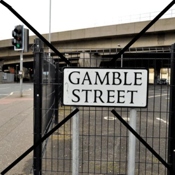 no gamble street