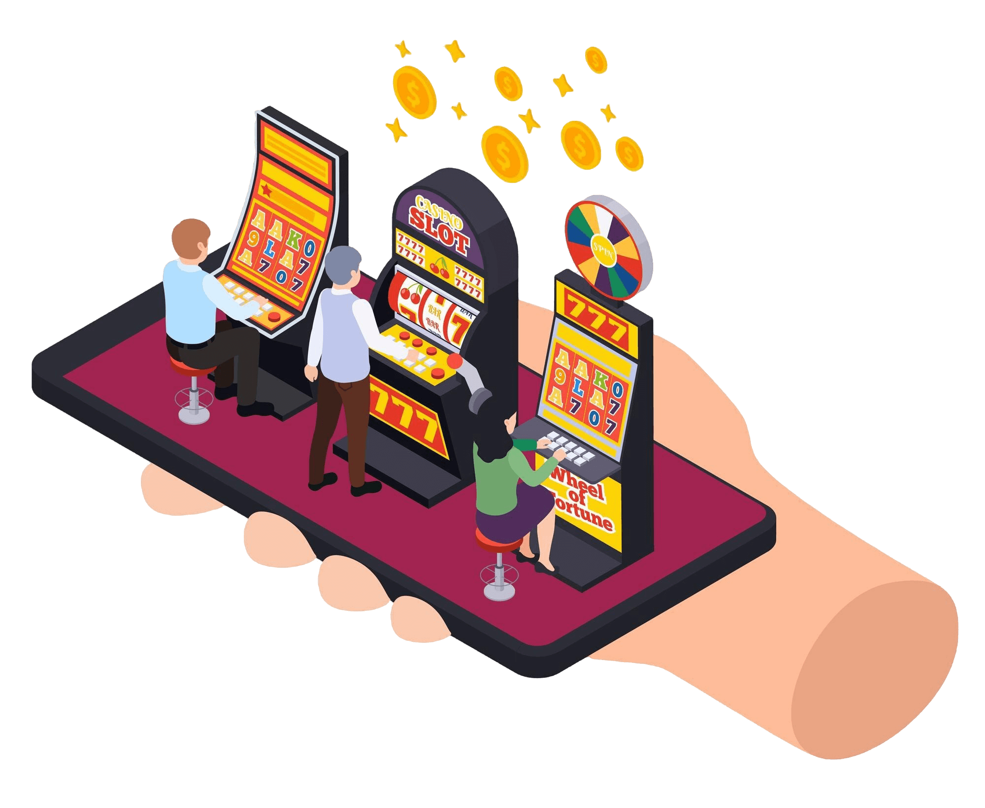 casino-composition-with-slot-machines-coins-players-smartphone